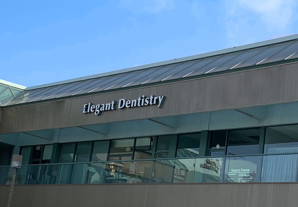 elegant dentistry outside view